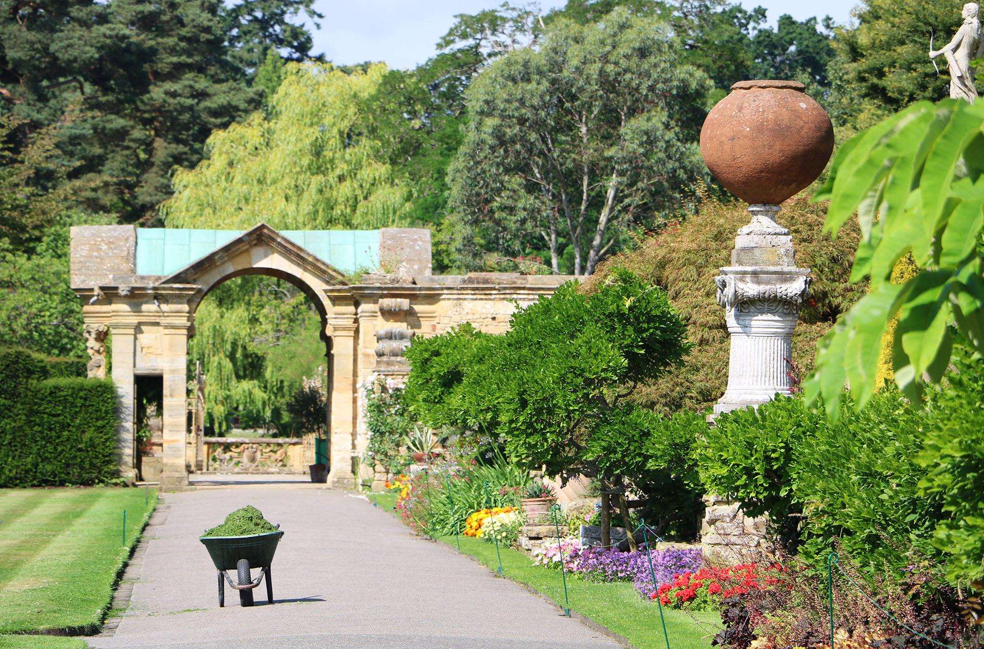 Take a stroll around Hever Castle gardens Picture: Hever Castle & Gardens