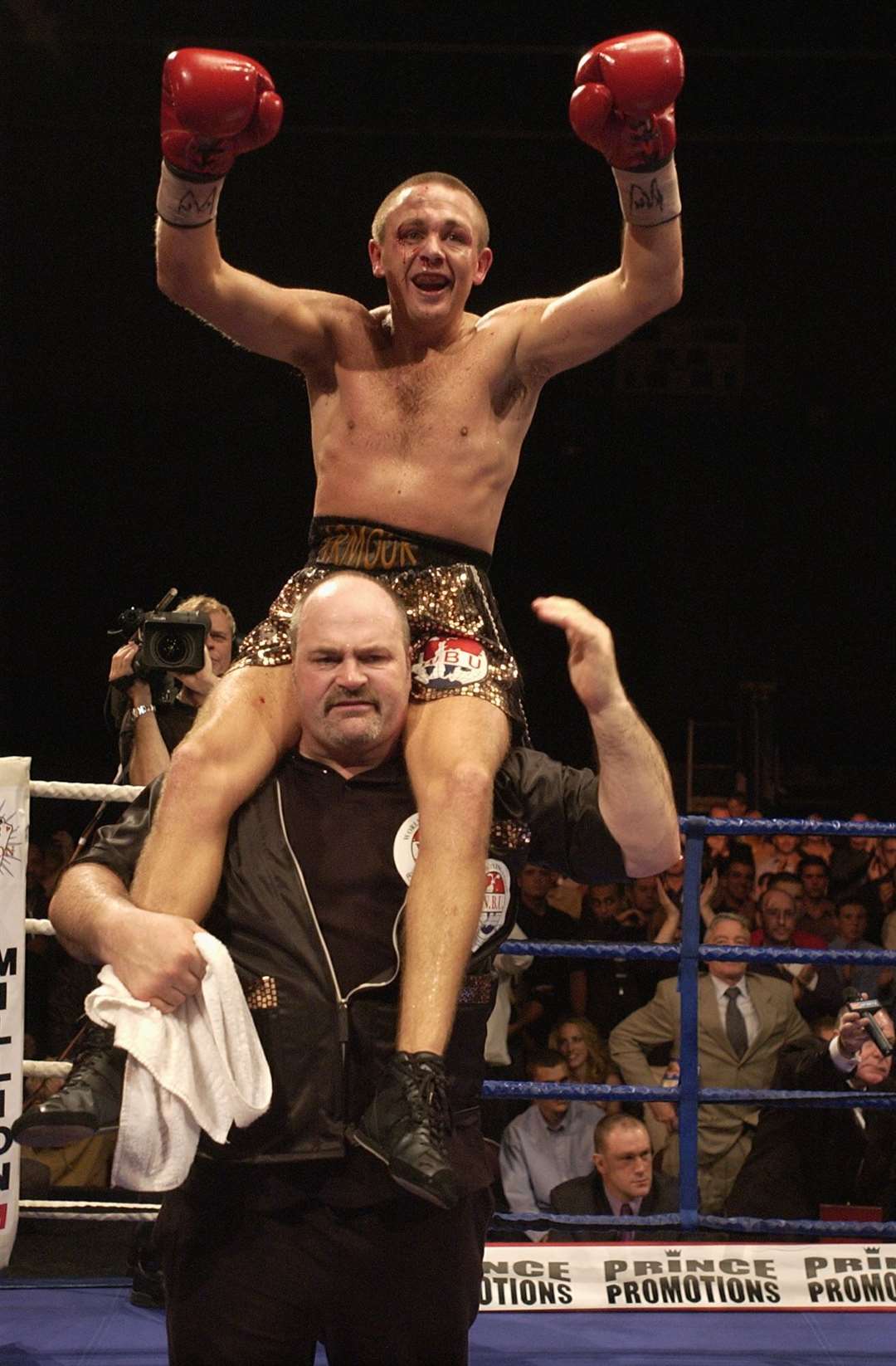 Johnny Armour lifted the WBU bantamweight world title in three successive years between 2000 and 2002