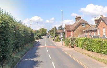 The power cut is said to be affecting residents in and around Coxheath. Picture: Google Street View