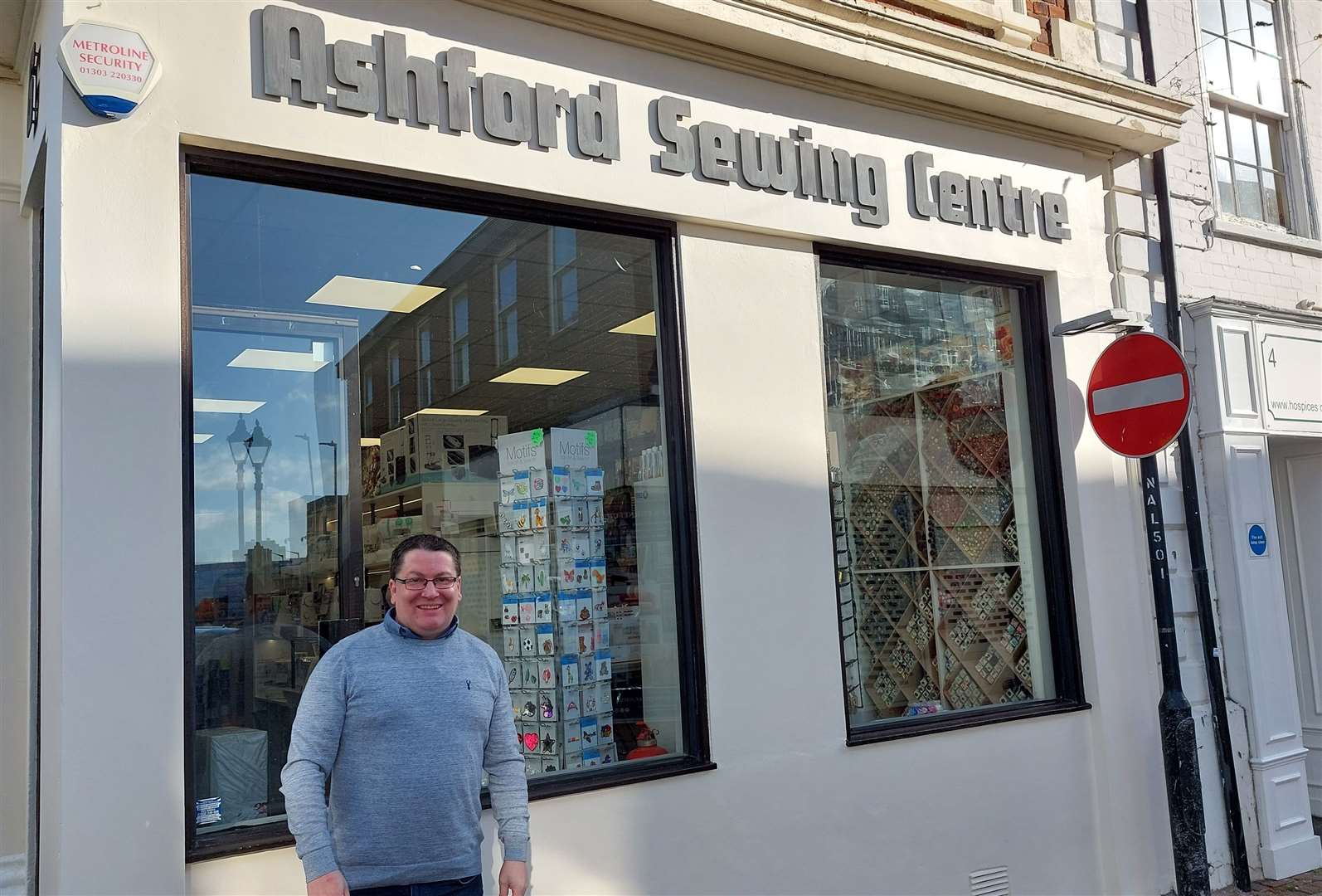 Kevin Webb from Ashford Sewing Centre