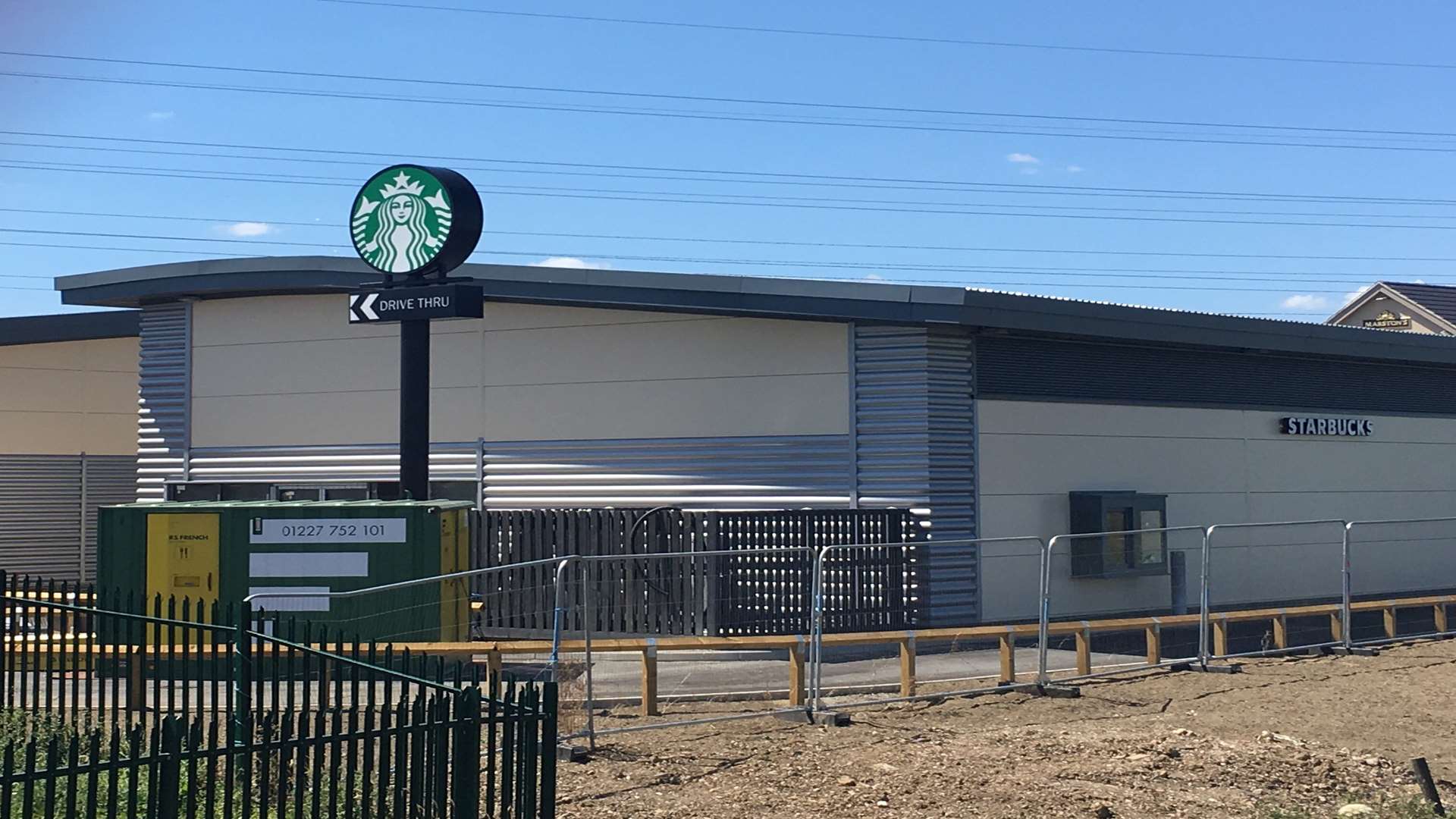 Starbucks is among the new businesses about to open at Neats Court Retail Park in Queenborough.