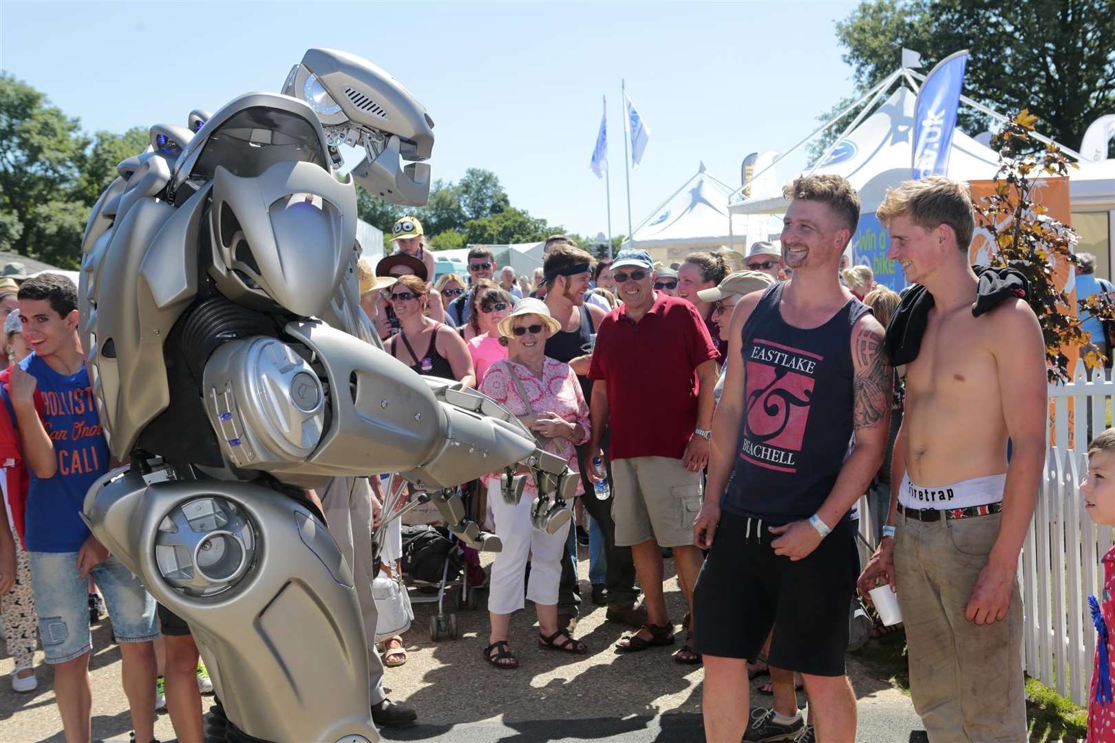 Titan the robot will be back at the Kent County Show this year Picture: Martin Apps