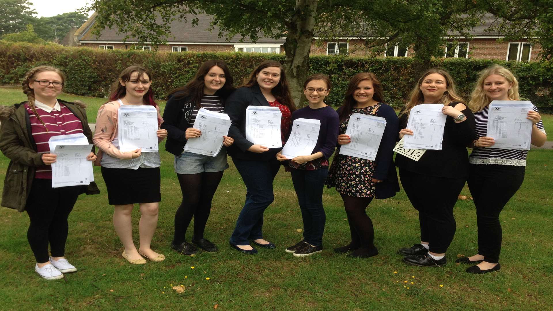 Highsted pupils celebrate their A-level results