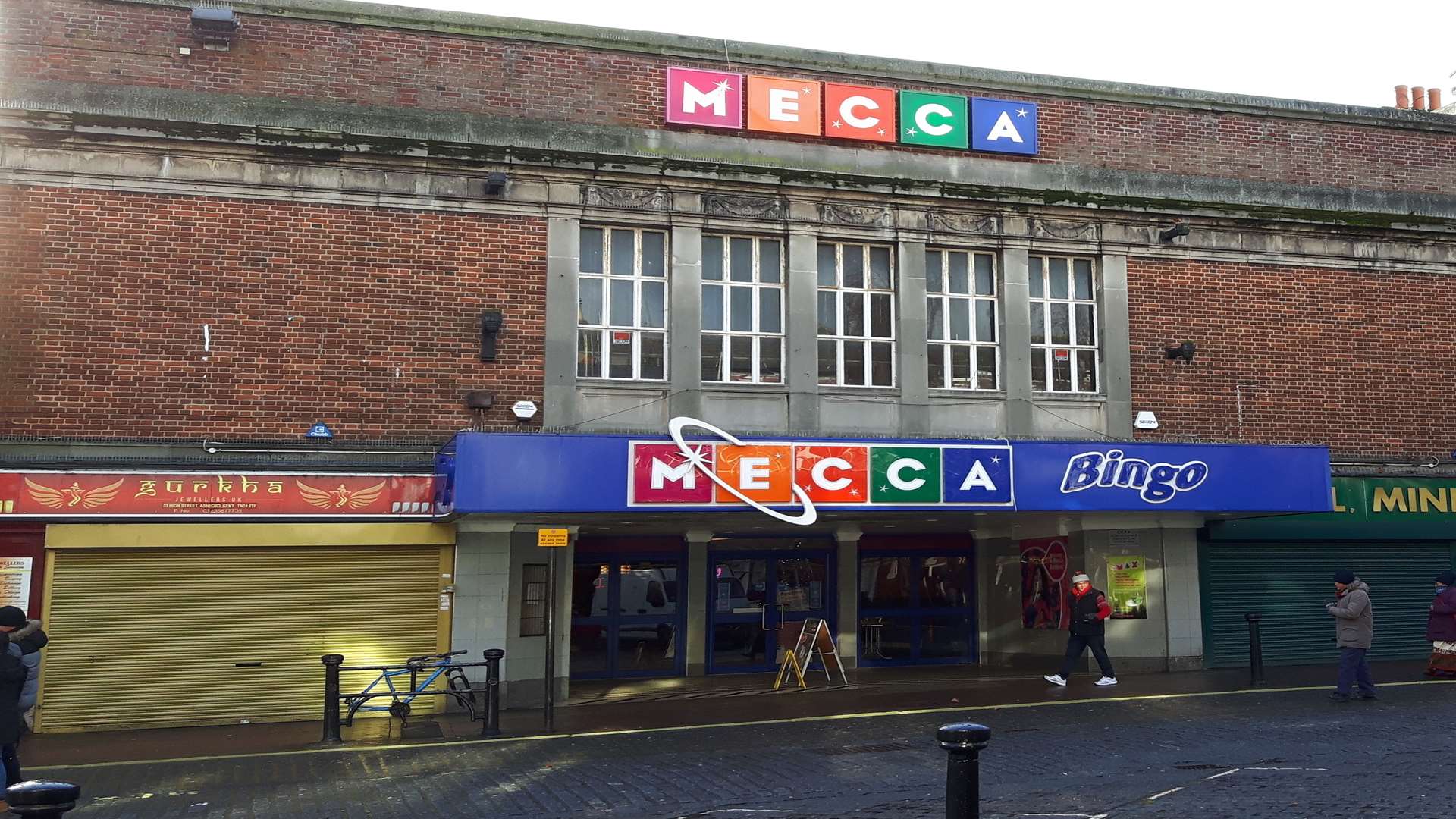 Mecca Bingo in Ashford town centre
