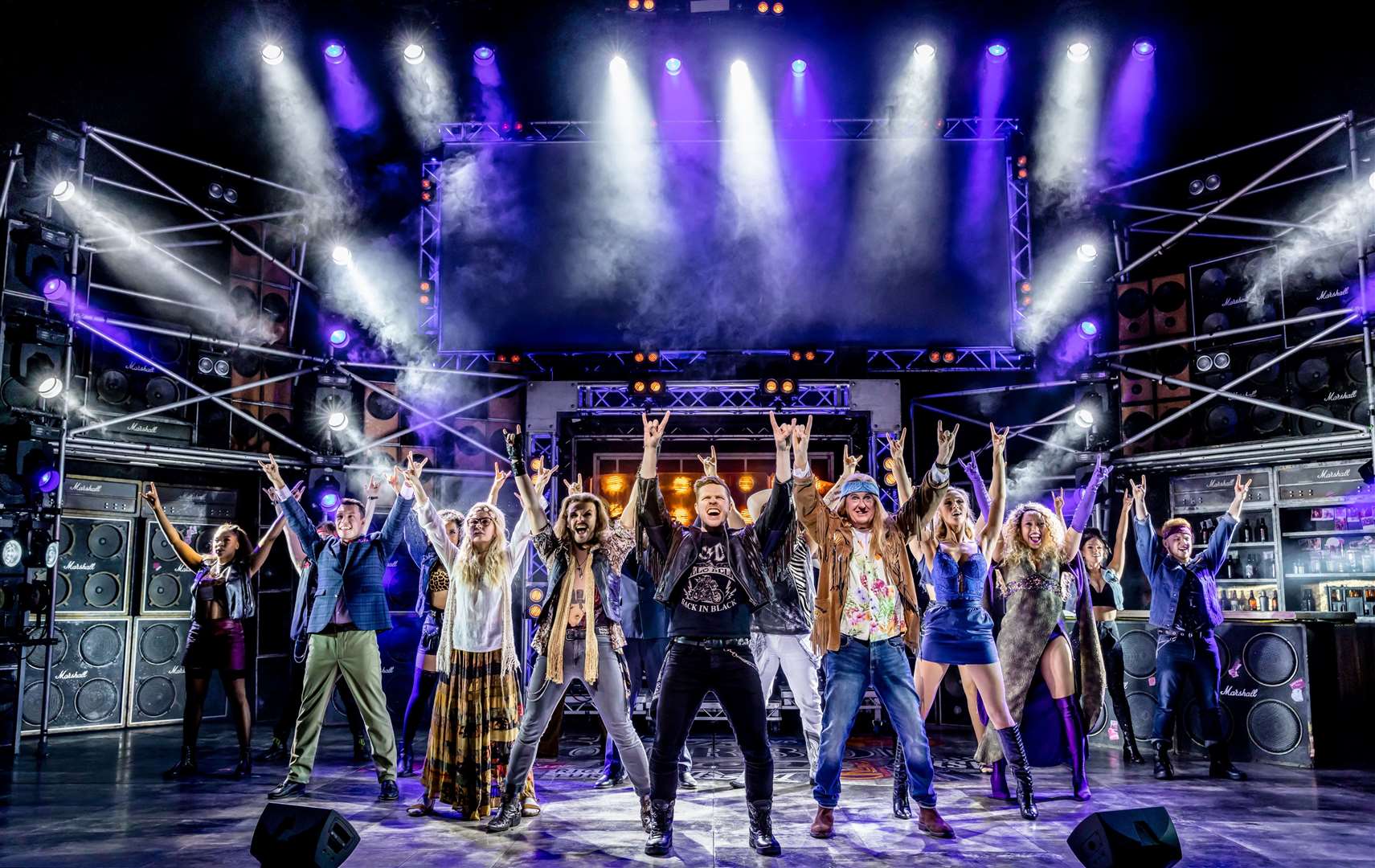 '80s rock 'n' roll musical Rock of Ages is coming to Tunbridge Wells. Picture: The Other Richard