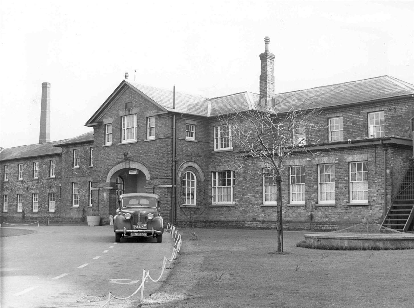 Linton Hospital pictured in 1964. It was originally a Maidstone workhouse