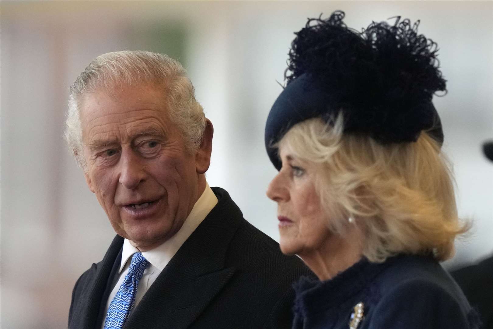 The King and Queen (Frank Augstein/PA)