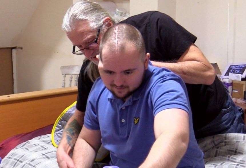 Joe now lives in his own home, with the help of a full-time caring team