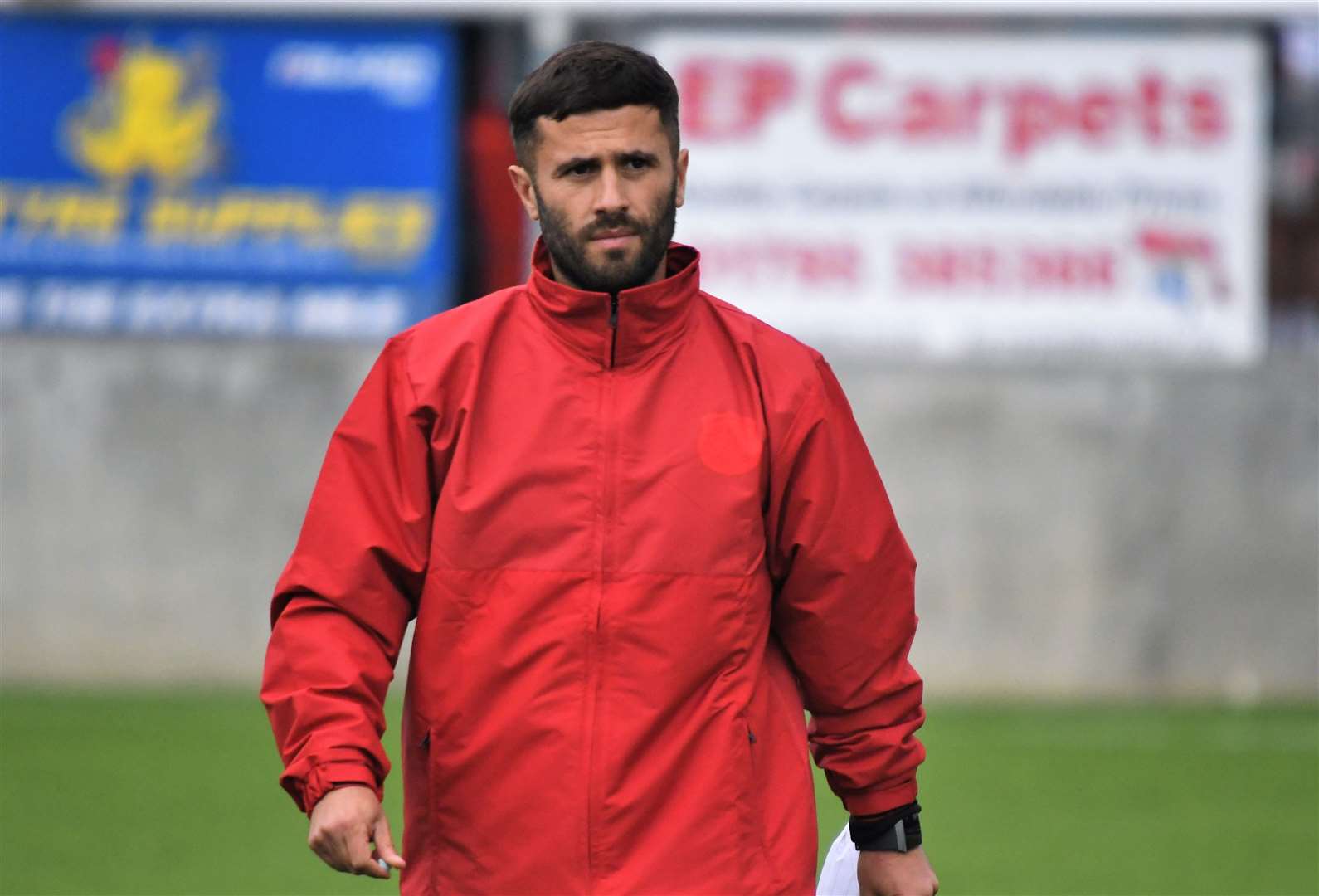 New Whitstable manager Marcel Nimani will be assisted by Craig Coles. Picture: Marc Richards