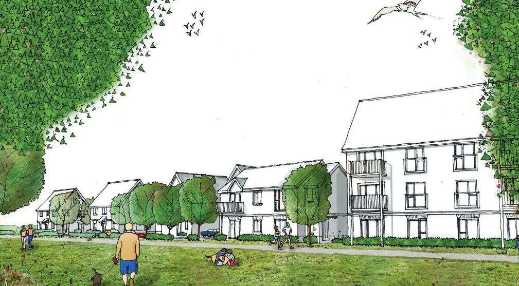 The proposed scheme off Church Whitfield Road has attracted 14 objections