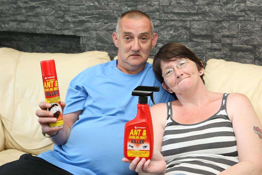 Mr and Mrs Tennant say they contracted scabies from a matress they bought from Brighthouse in Dover