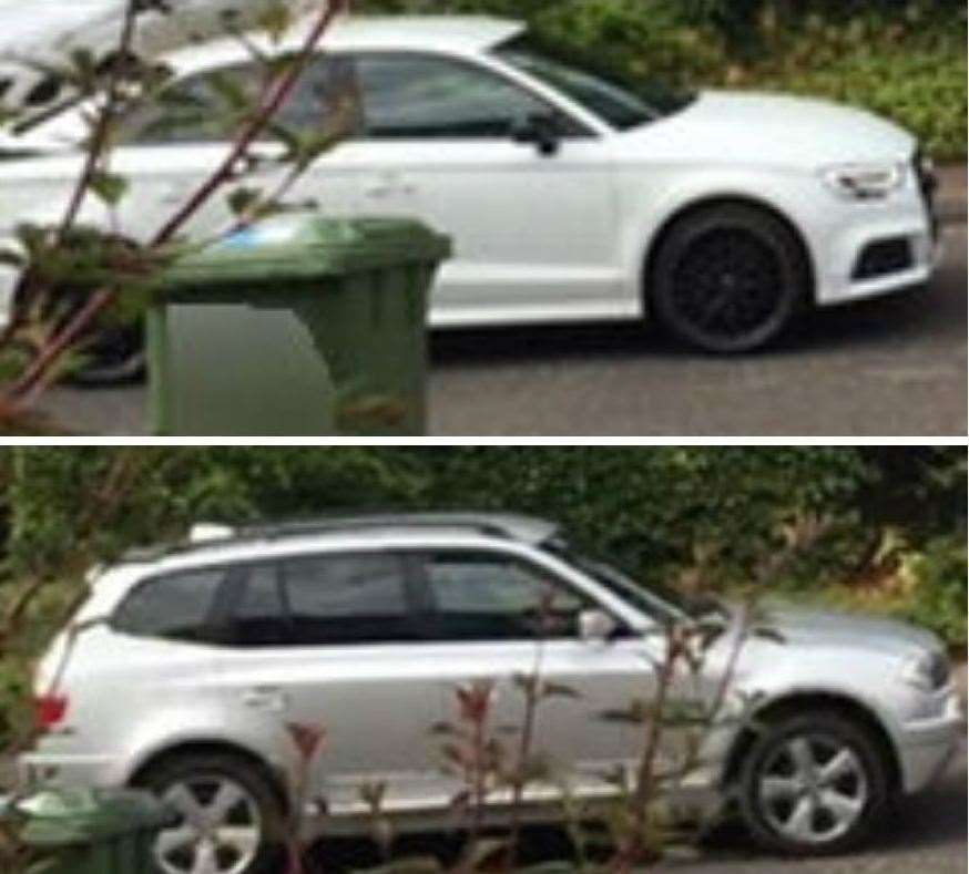 A stolen Audi taken in Tunbridge Wells and a BMW seen at the scene (37764662)