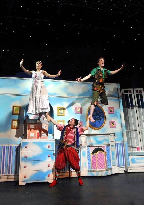 Dani Harmer and Lloyd Warbey will be flying high in Peter Pan, alongside comedy legend Bobby Davro (7655761)
