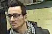 Officers also want to speak to this man. Picture: Kent Police