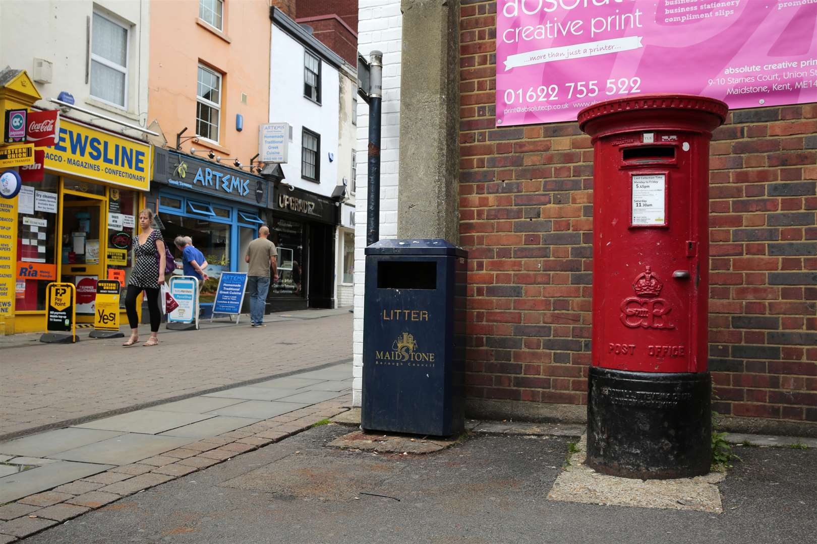 The rare Edward VIII postbox
