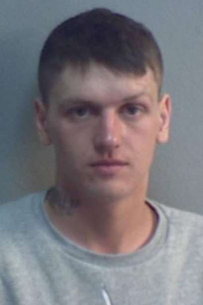 Edwin James Stratton, 25, previously of Herne Bay, was sentenced to three years in prison