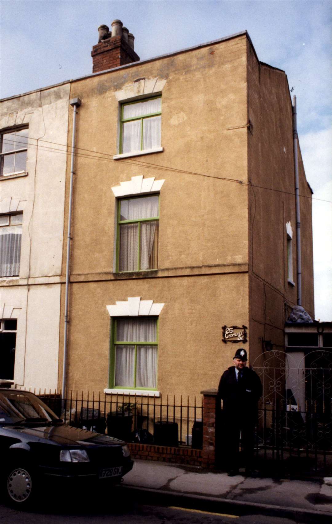 25 Cromwell Street in Gloucester was the home of Fred and Rose West. Picture: SWNS
