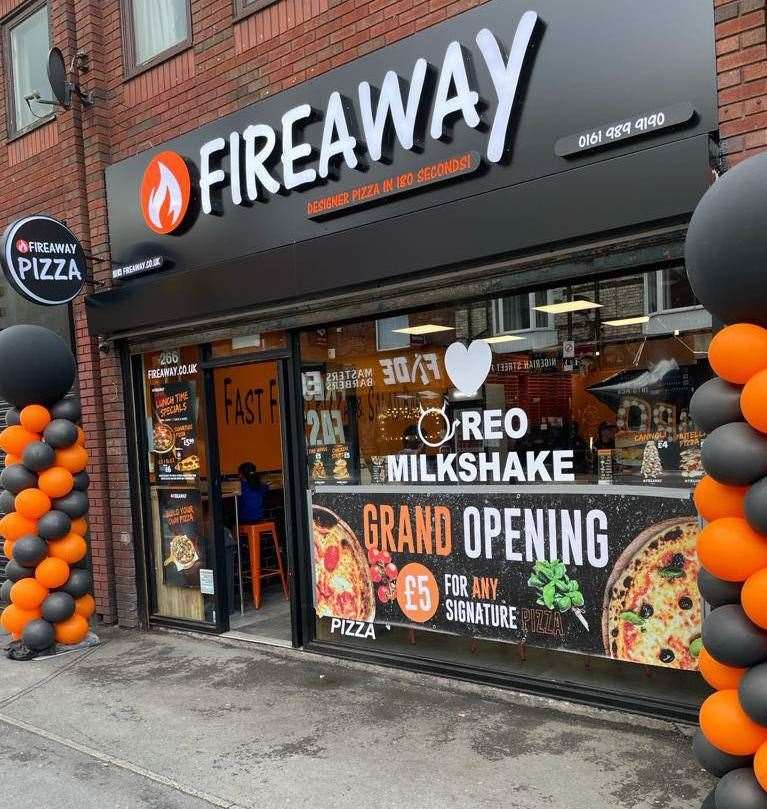The new Fireaway Pizza Store is set to open in Wellington Street, Gravesend later this month
