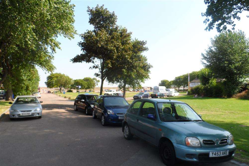 Access to parking in Beachfields Park has been locked as people have been taking advantage