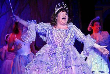Cheryl Fergison as Fairy Godmother in Cinderella, Central Theatre