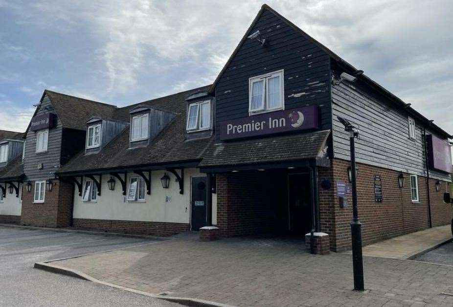 The Premier Inn in Gravesend is on the market for £1.25million. Picture: Rightmove