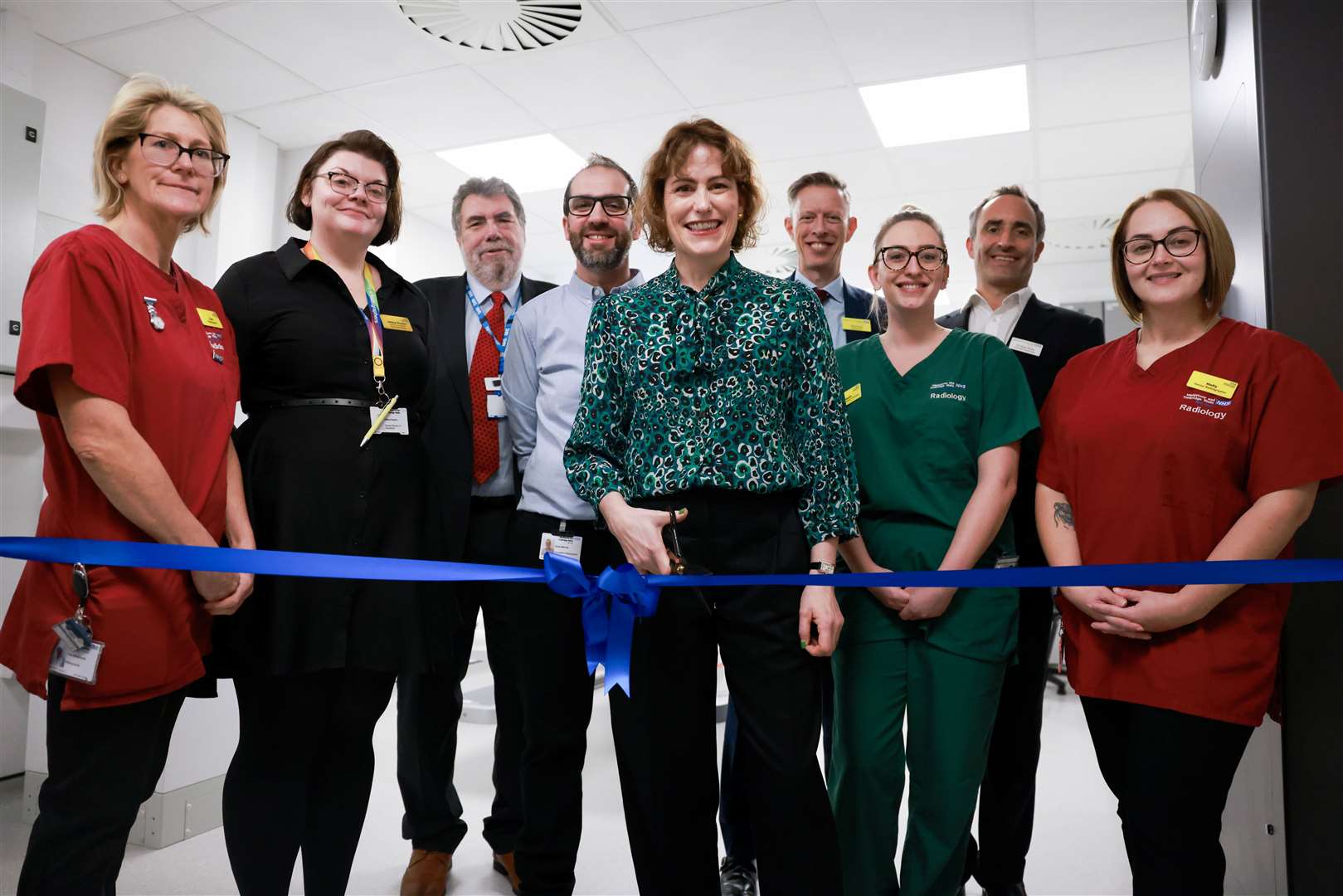Health Secretary Victoria Atkins opened the community diagnostic centre on Tuesday. Picture: Lauren Hurley.