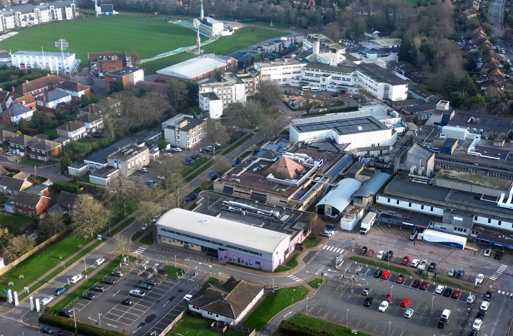 The trust serves patients in Canterbury. Pictured is Kent and Canterbury Hospital, on Ethelbert Road. Picture: Barry Goodwin