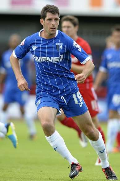 Danny Hollands has played 18 games for the Gills on loan