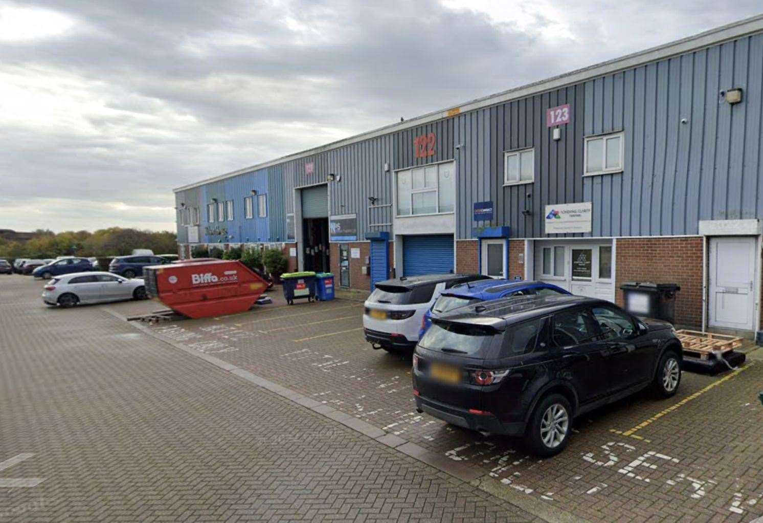The incident took place at John Wilson Business Park in Whitstable. Photo: Google Maps