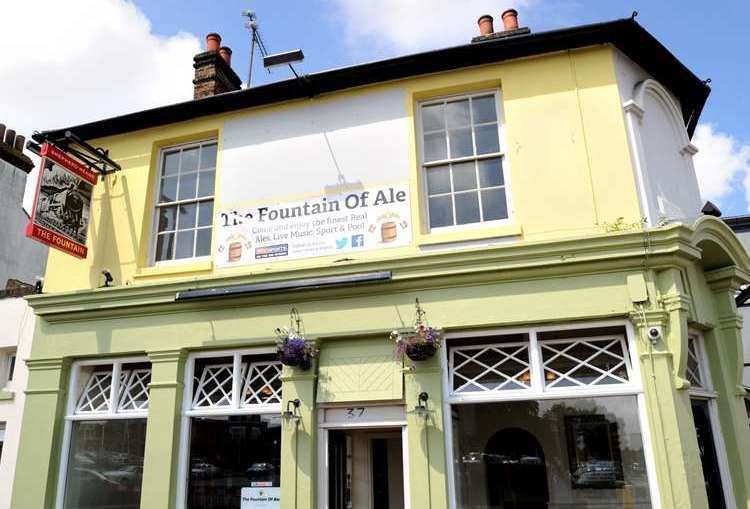 The Fountain of Ale pub at Station Street, Sittingbourne