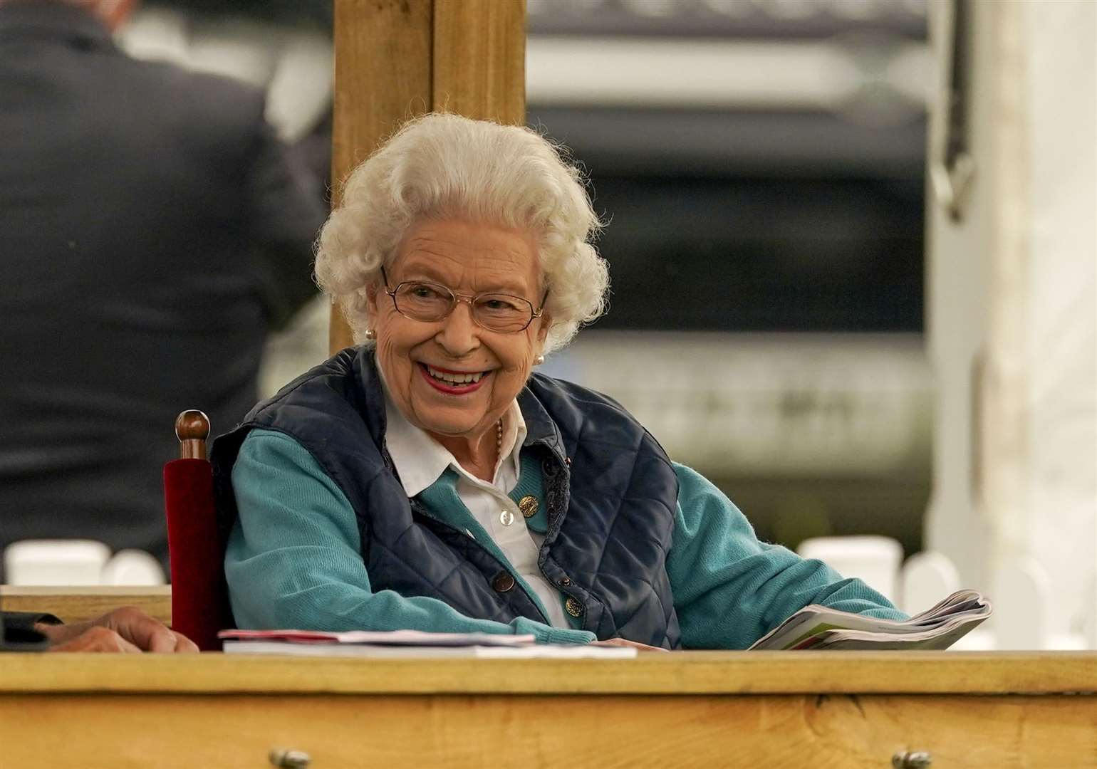 The Queen at the Royal Windsor Horse Show in July 2021 (Steve Parsons/PA)