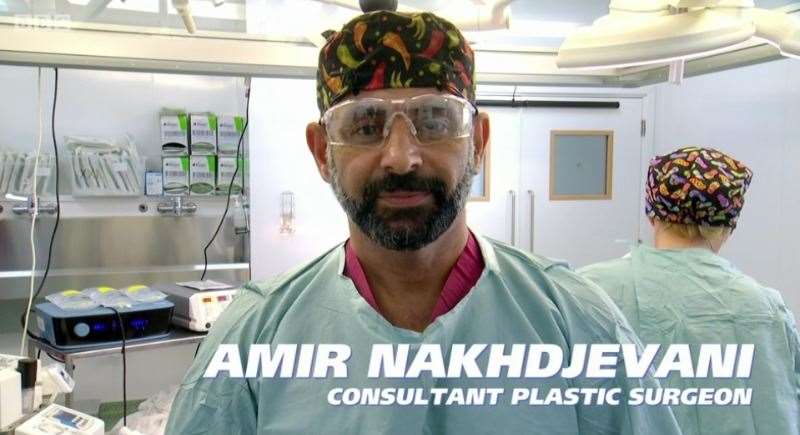 The leading consultant in Tunbridge Wells has featured in a BBC series giving his expert advice about cosmetic surgery.