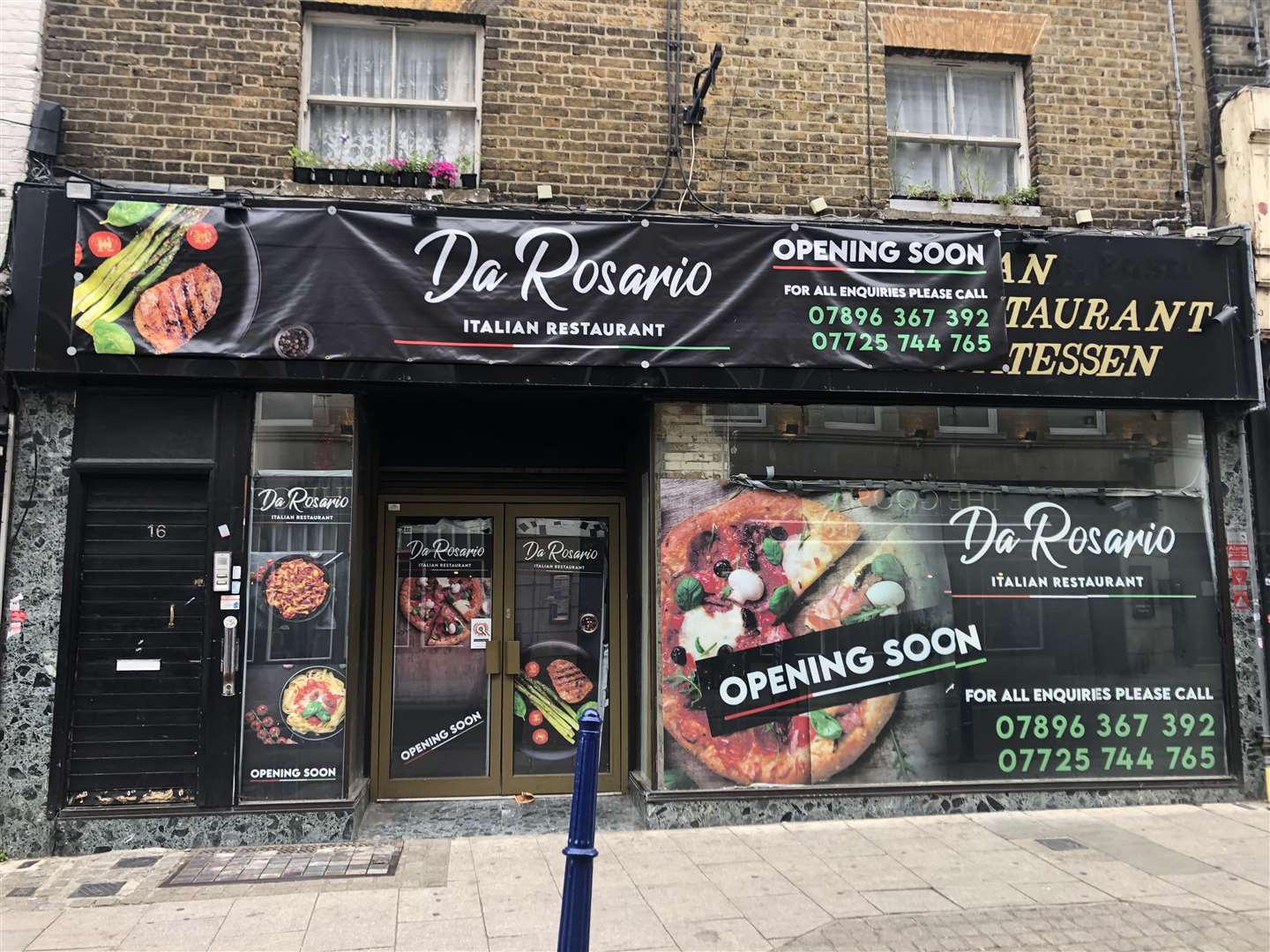 Italian restaurant Da Rosario is coming soon to King Street, Gravesend