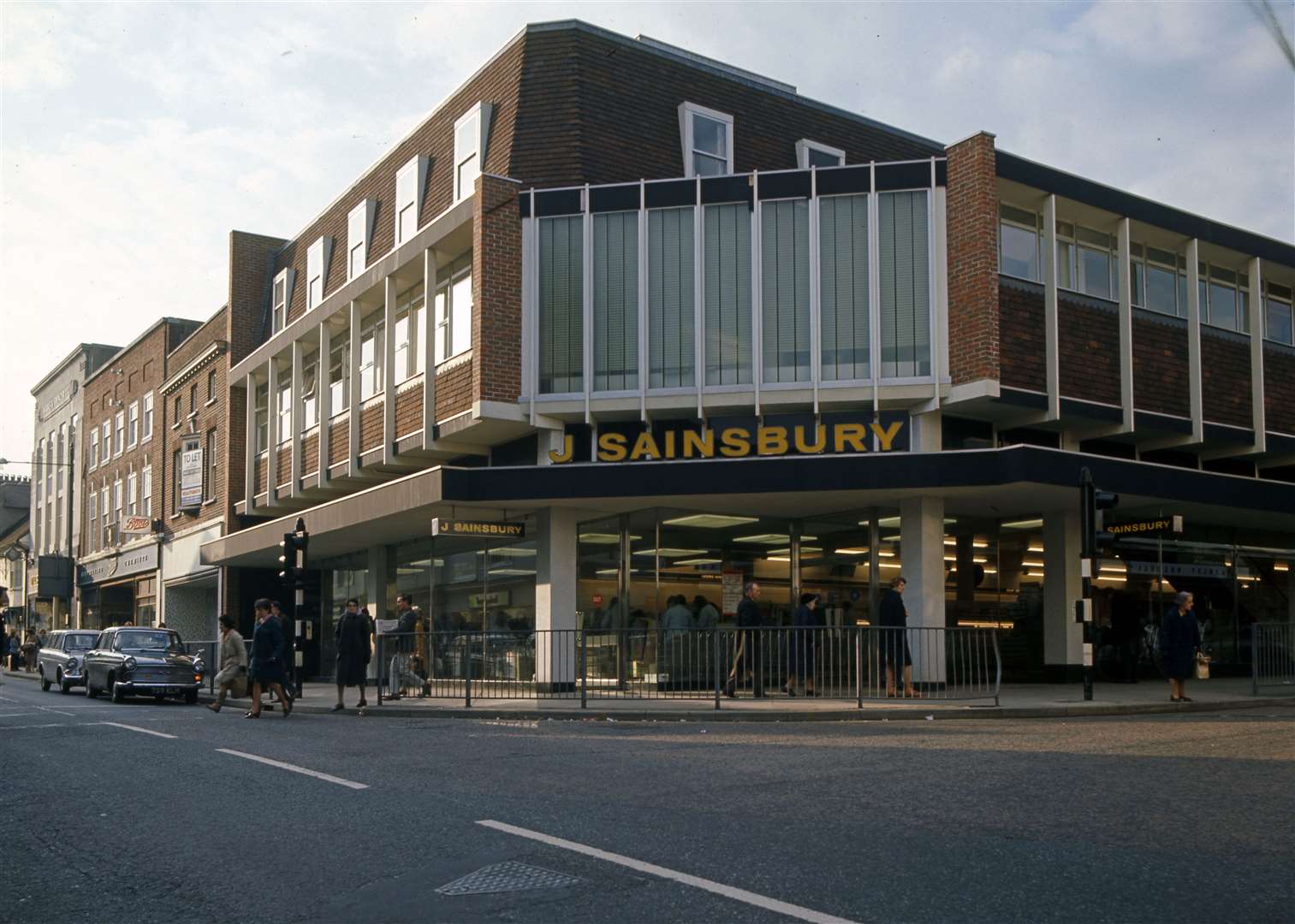 Ashford's next store was at 56 High Street - which in more recent years has been occupied by Boots. And is now part of the pedestrianised centre of the town. Picture: The Sainsbury Archive, Museum of London Docklands