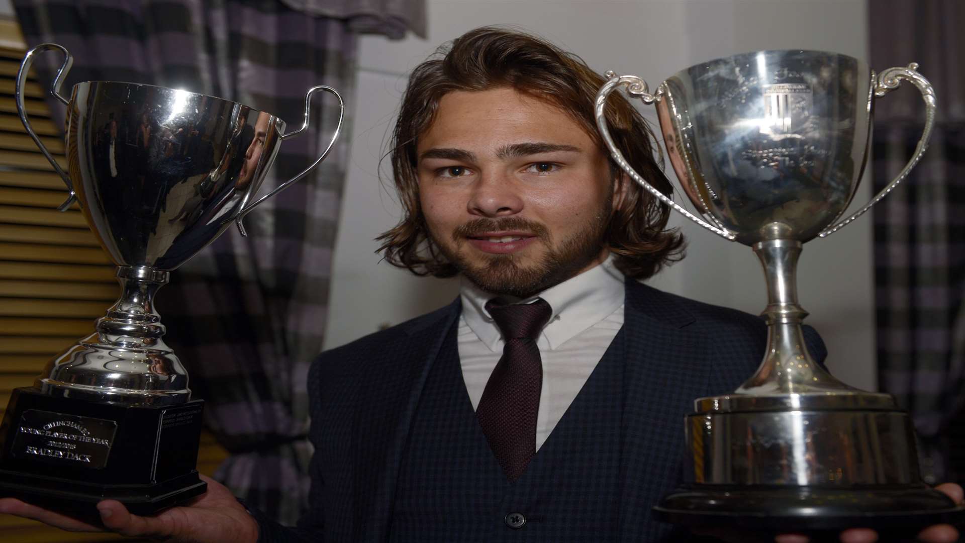 Bradley Dack claimed the player-of-the-year award last season Picture: Barry Goodwin