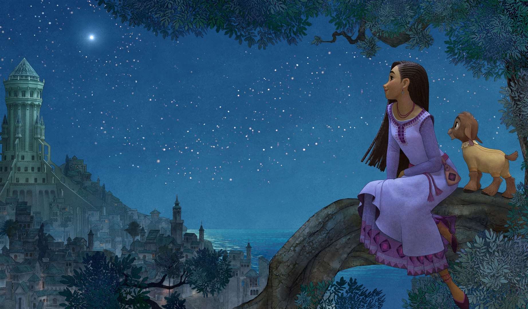 Disney's latest animated film, Wish. Picture: © Disney