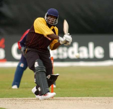 TOP SCORER: Michael Carberry's 56 was not enough for Kent. Picture: BARRY GOODWIN