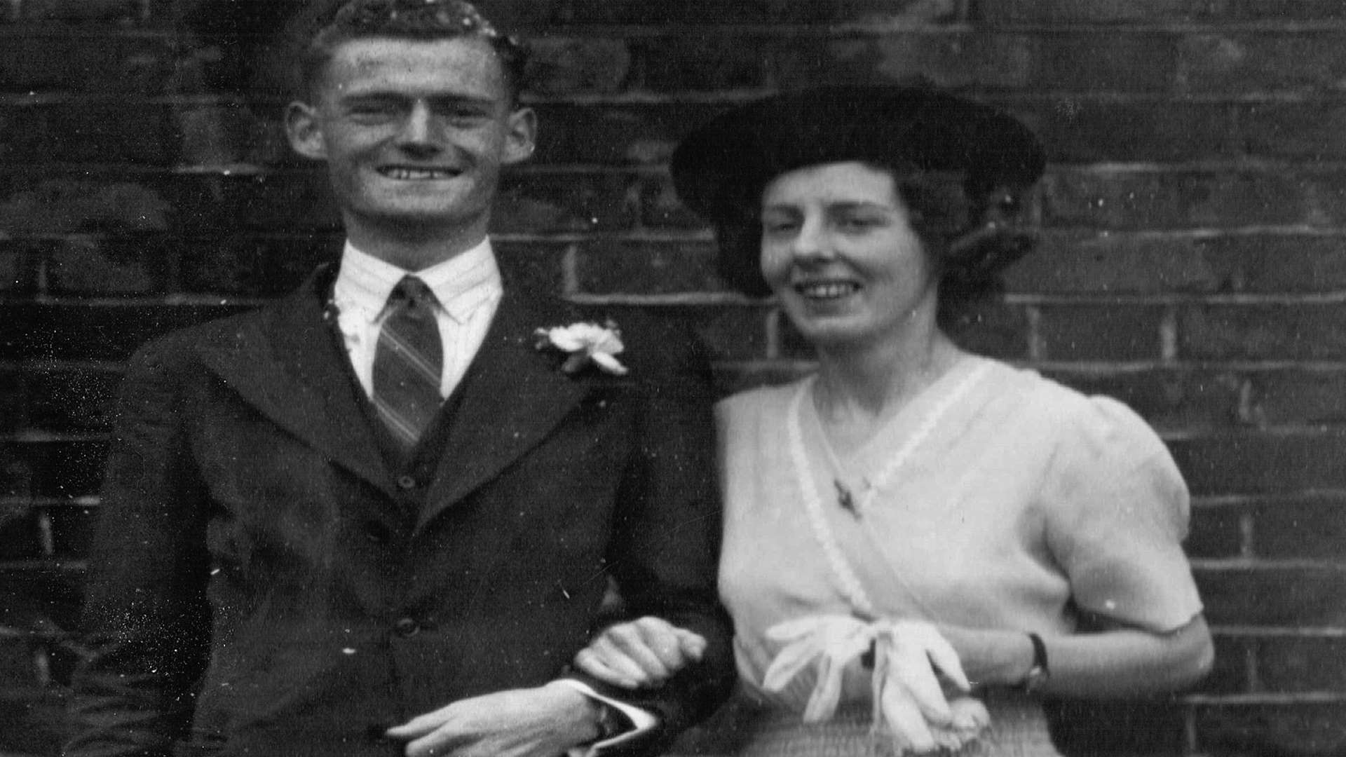 Helena Crawley with her husband Leslie