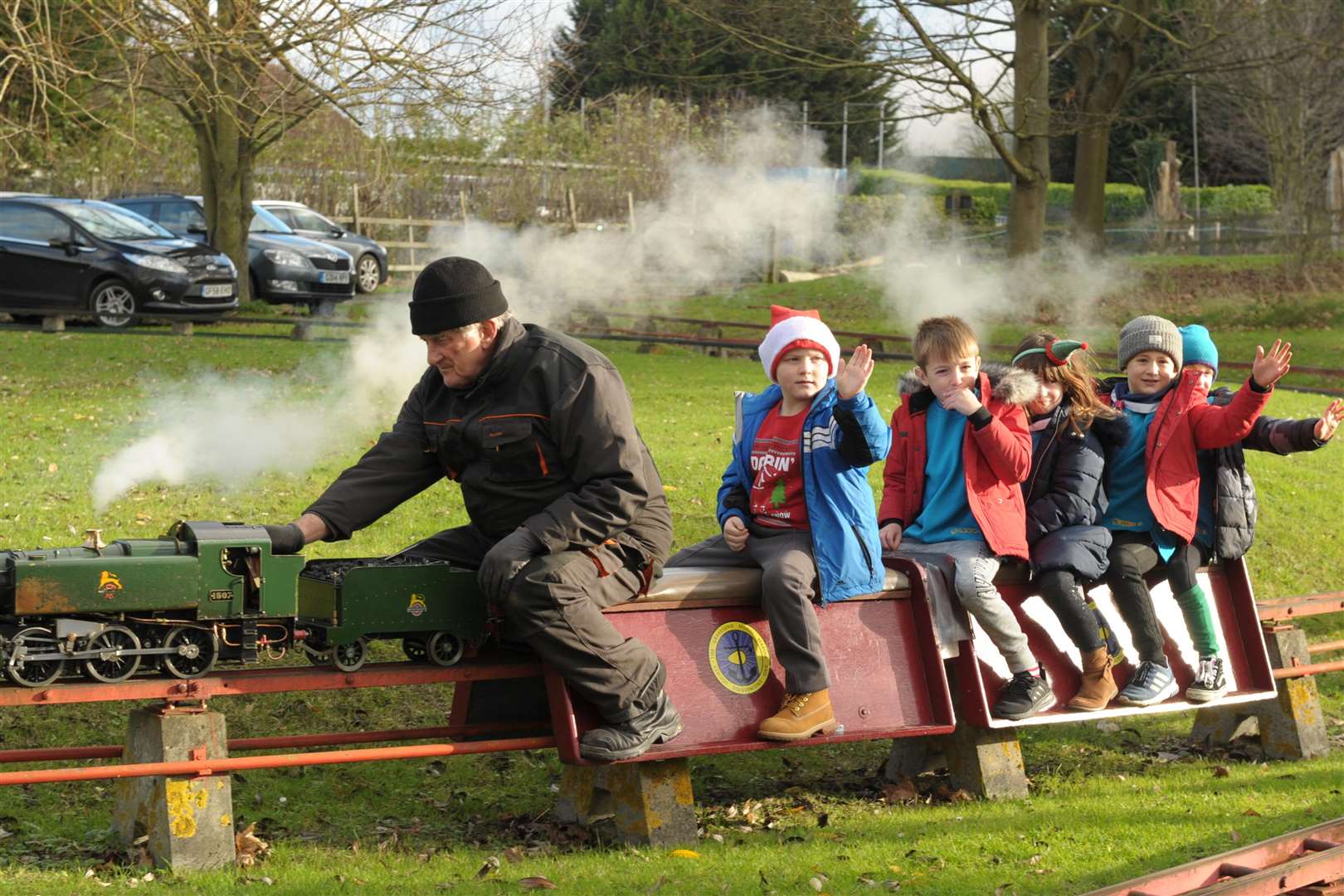 Special Santa train rides for kids