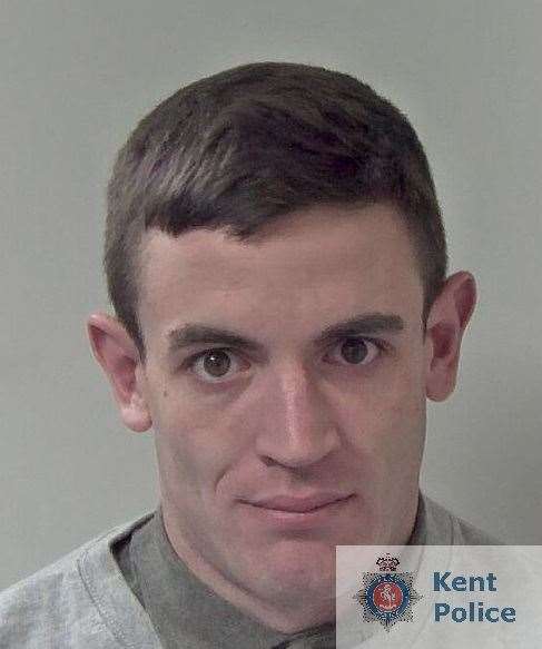 Sam Wood aided Darcy in the first burglary. Photo: Kent Police
