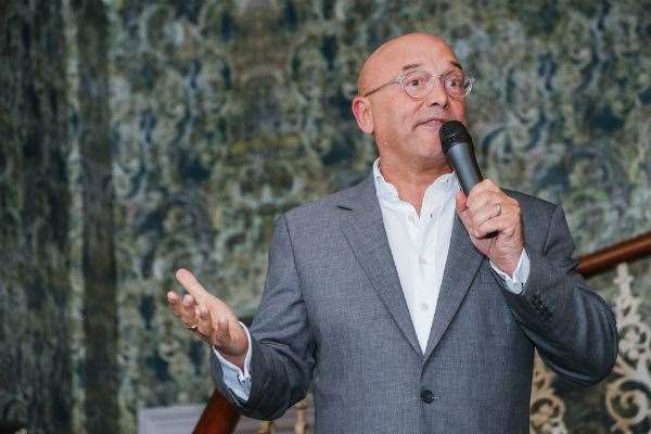 Gregg Wallace has welcomed a baby boy