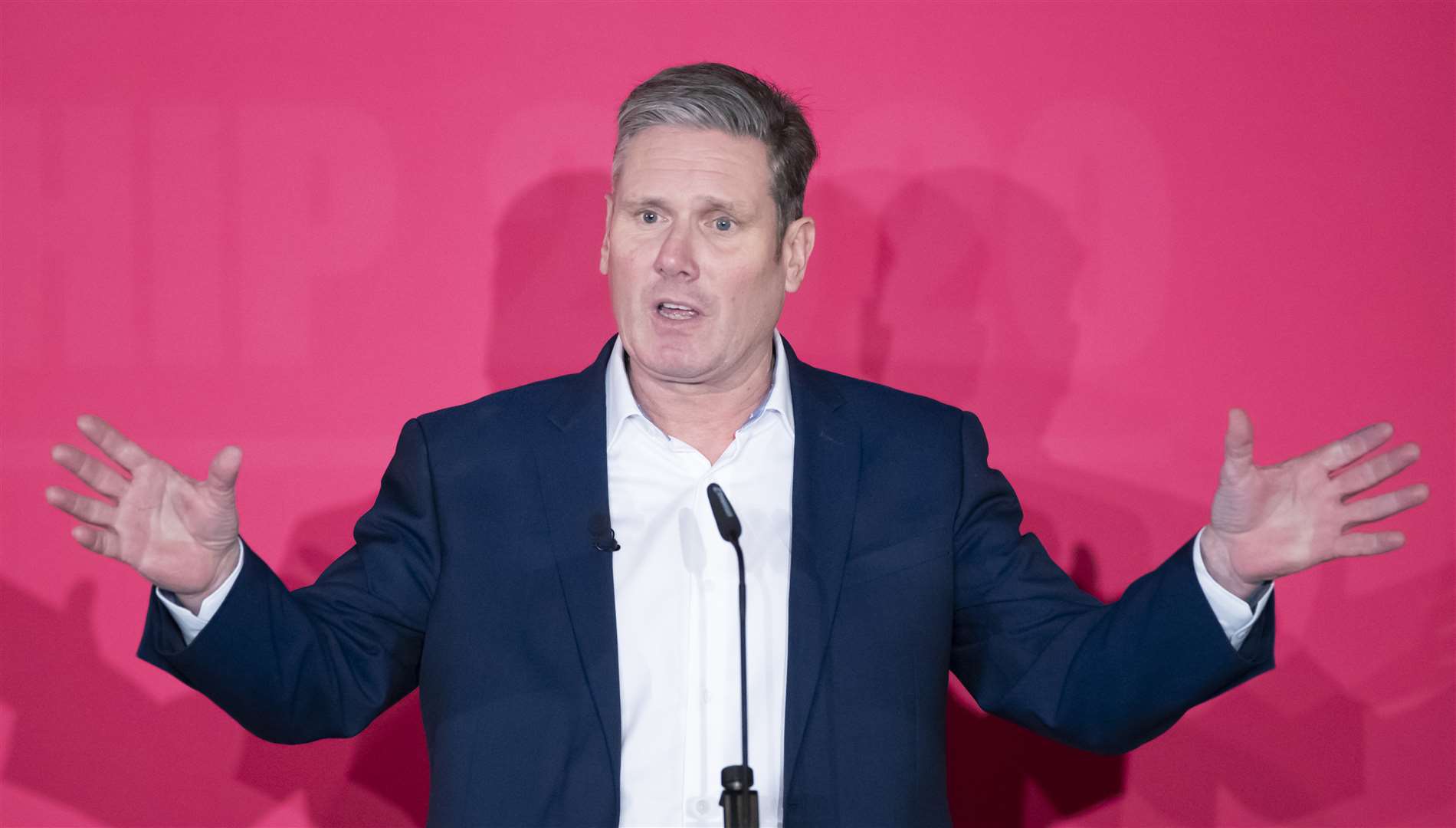 Sir Keir Starmer during the Labour leadership husting at the ACC Liverpool (Danny Lawson/PA)