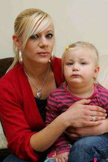 Gemma Turner and her daughter Mikayla, two