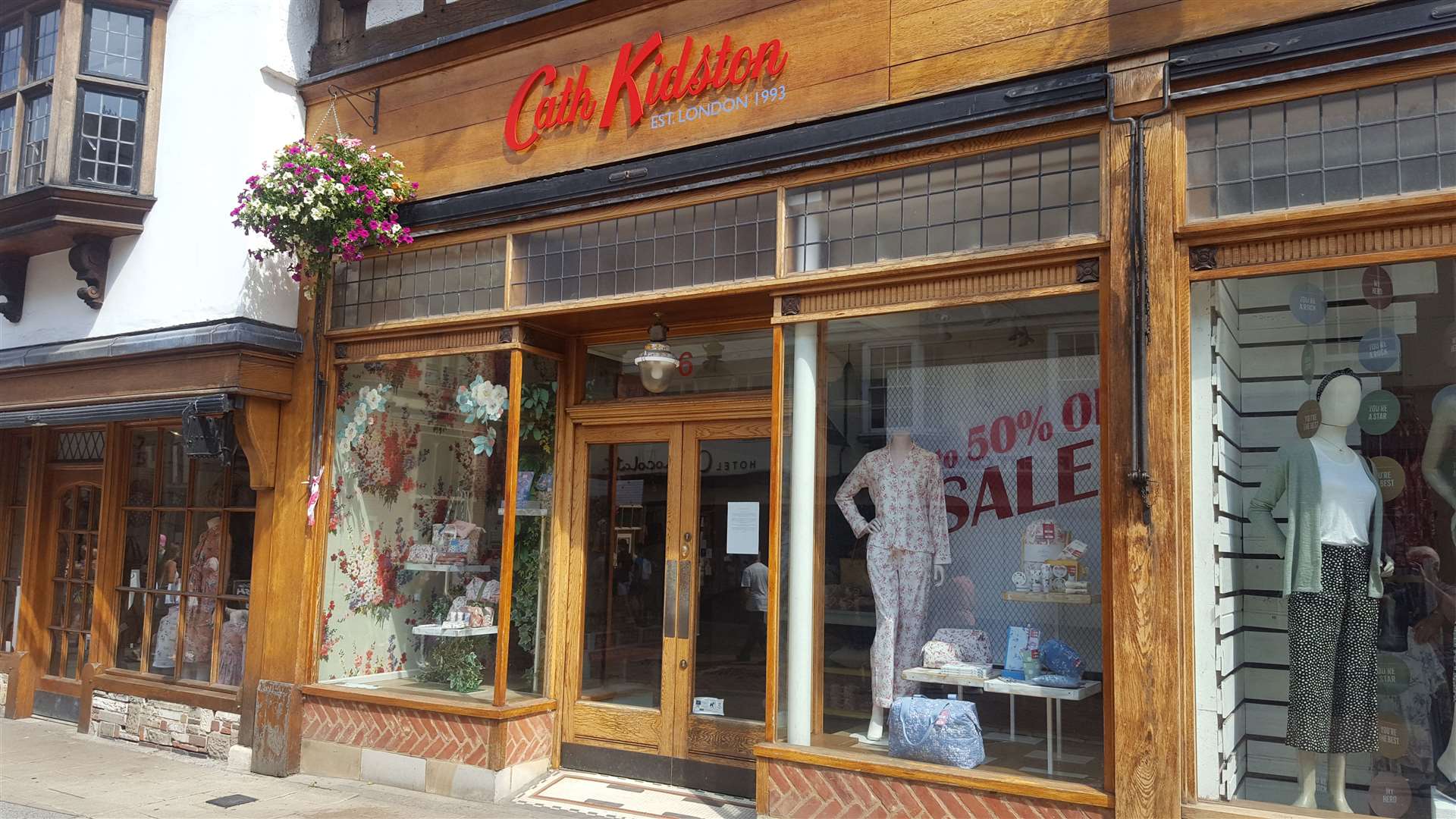 Cath Kidston in Canterbury has closed down