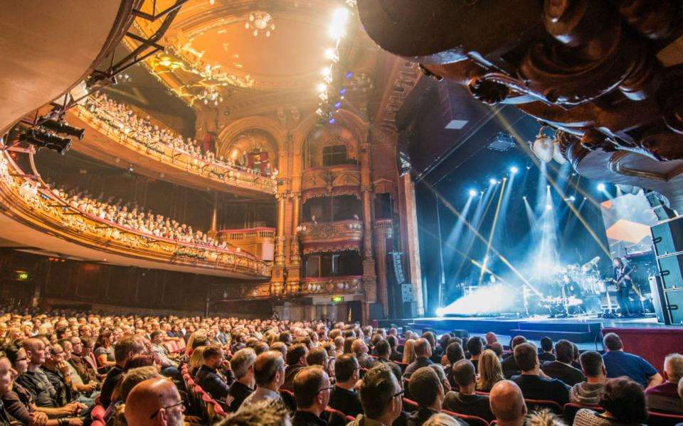 Inside the London Palladium. Picture: Anne-Marie Forker