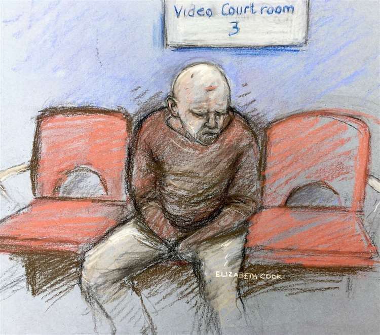 Wayne Couzens appeared at the Old Bailey via video link Picture: PA/Elizabeth Cook