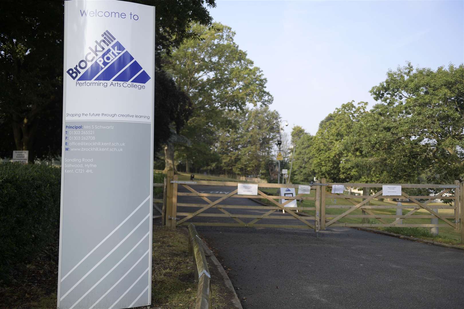 Brockhill Park school, Hythe. Picture: Barry Goodwin