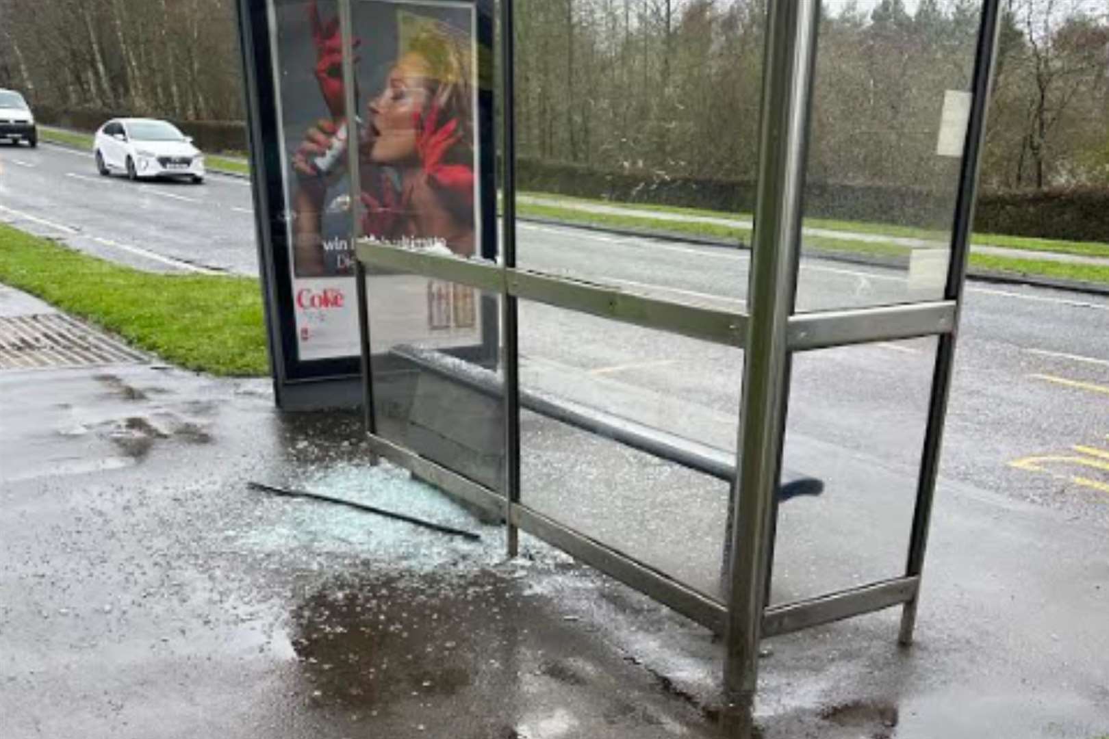 This part of Ashford has been targeted by vandals on several occasions. Picture: Lucy New