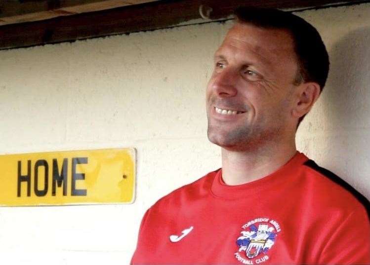 Tonbridge manager Steve McKimm has signed a new deal at the club Picture: David Couldridge