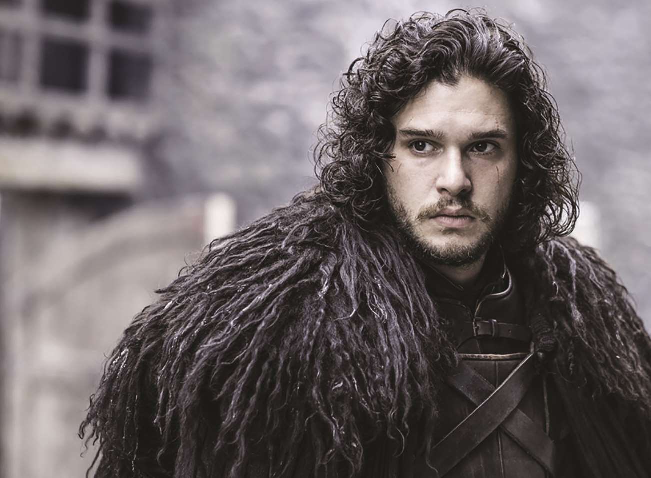 Jon Snow in hit show Game of Thrones.